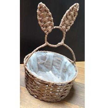 корзина с ушками коричневая